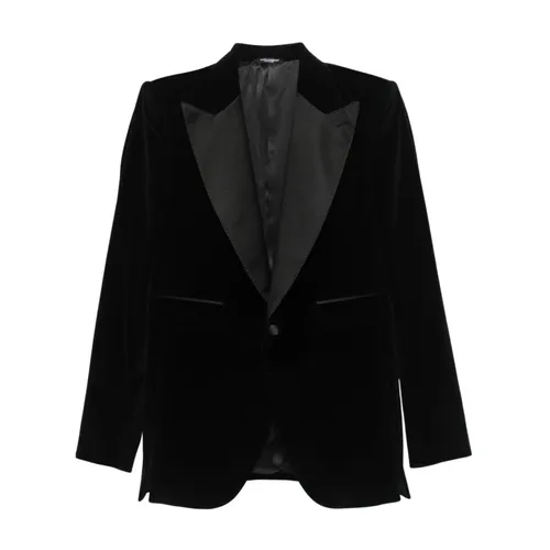 Suits > Formal Blazers - - Dolce & Gabbana - Modalova
