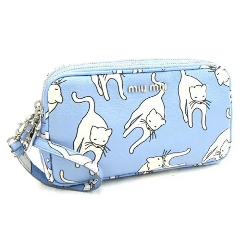 Pre-owned > Pre-owned Bags > Pre-owned Clutches - - Miu Miu Pre-owned - Modalova