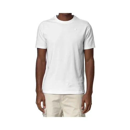 K-Way - Tops > T-Shirts - White - K-Way - Modalova