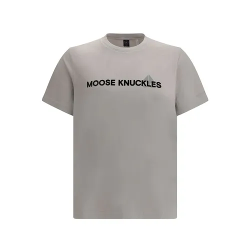 Tops > T-Shirts - - Moose Knuckles - Modalova