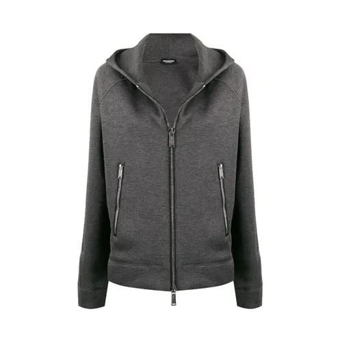 Sweatshirts & Hoodies > Zip-throughs - - Dsquared2 - Modalova