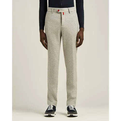 Trousers > Slim-fit Trousers - - Kiton - Modalova