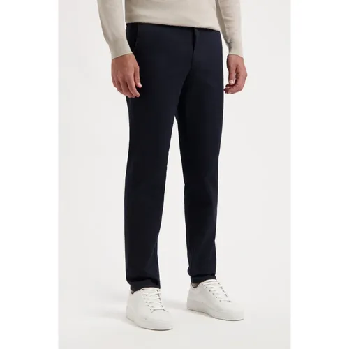 Com4 - Trousers > Chinos - Blue - Com4 - Modalova