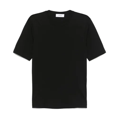 Lardini - Tops > T-Shirts - Black - Lardini - Modalova