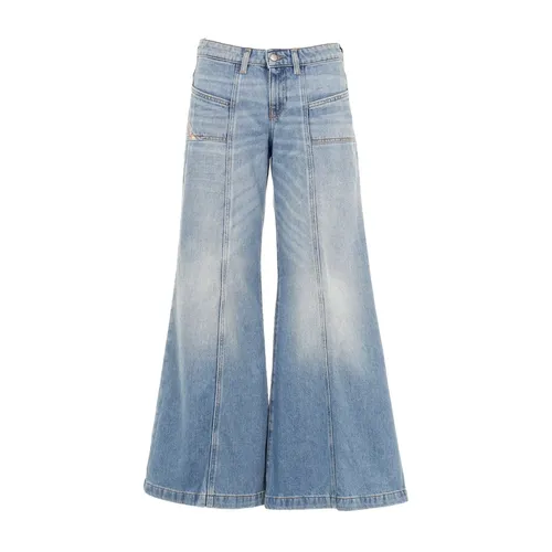 Jeans > Wide Jeans - - Diesel - Modalova
