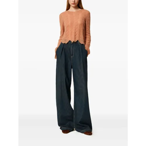 Jeans > Straight Jeans - - Twinset - Modalova