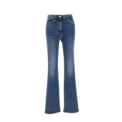 Jeans > Flared Jeans - - Elisabetta Franchi - Modalova