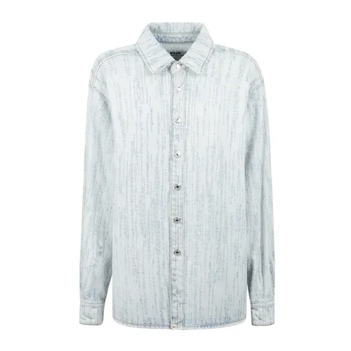 Shirts > Denim Shirts - - Msgm - Modalova