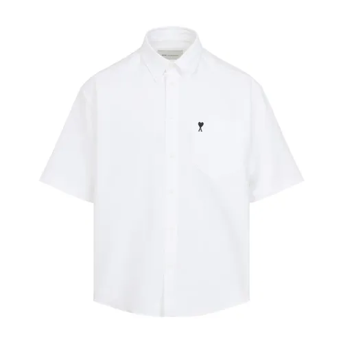 Shirts > Short Sleeve Shirts - - Ami Paris - Modalova
