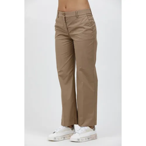Trousers > Straight Trousers - - Via Masini 80 - Modalova