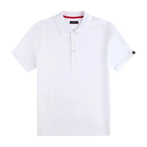 Fay - Tops > Polo Shirts - White - Fay - Modalova