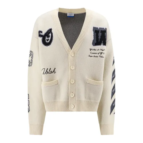 Off - Knitwear > Cardigans - - Off White - Modalova
