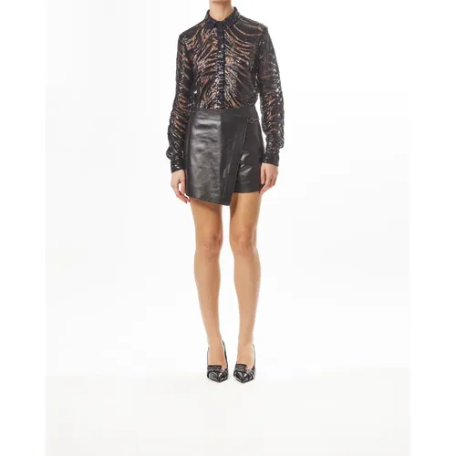 Skirts > Leather Skirts - - Karl Lagerfeld - Modalova