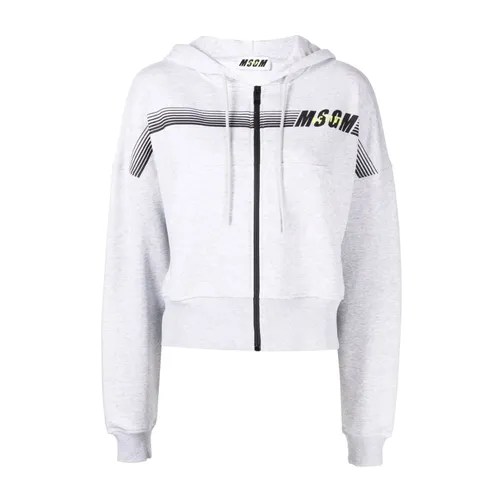 Sweatshirts & Hoodies > Zip-throughs - - Msgm - Modalova