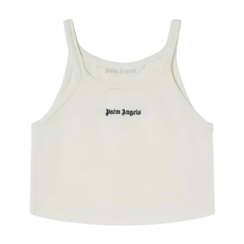 Tops > Sleeveless Tops - - Palm Angels - Modalova