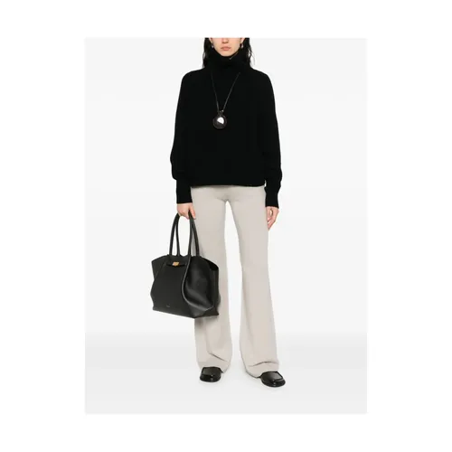 Trousers > Wide Trousers - - Allude - Modalova