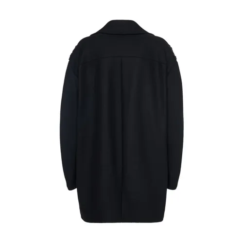 Coats > Double-Breasted Coats - - Bazar Deluxe - Modalova