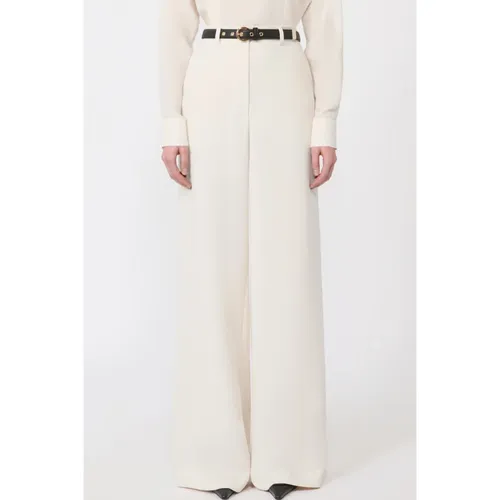 Trousers > Wide Trousers - - Max Mara Studio - Modalova