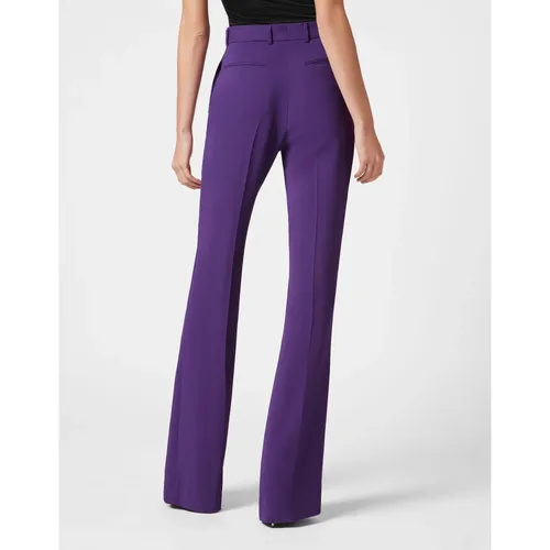 Trousers > Wide Trousers - - Philipp Plein - Modalova