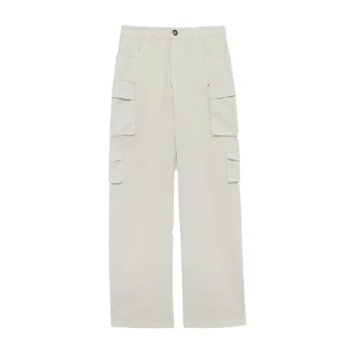 Trousers > Straight Trousers - - Ermanno Scervino - Modalova