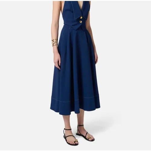Skirts > Midi Skirts - - Elisabetta Franchi - Modalova