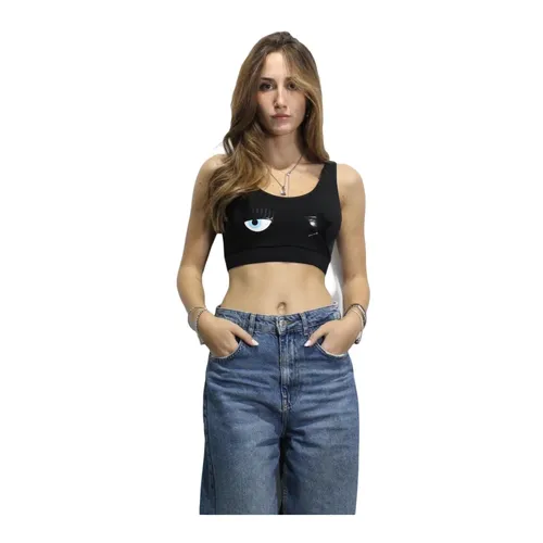 Tops > Sleeveless Tops - - Chiara Ferragni Collection - Modalova