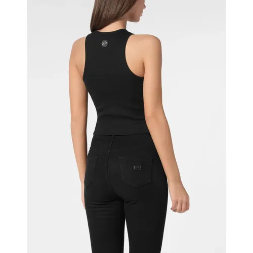 Tops > Sleeveless Tops - - Philipp Plein - Modalova