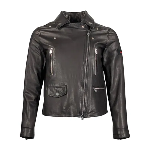 Jackets > Leather Jackets - - Peuterey - Modalova