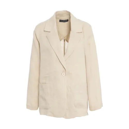 Kaos - Jackets > Blazers - Beige - Kaos - Modalova