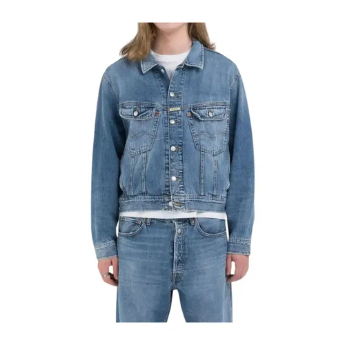 Jackets > Denim Jackets - - Replay - Modalova
