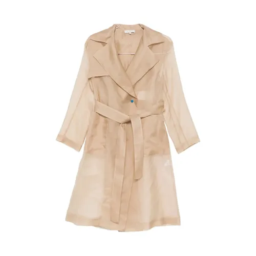 Coats > Belted Coats - - Antonelli Firenze - Modalova