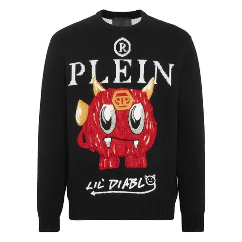 Knitwear > Round-neck Knitwear - - Philipp Plein - Modalova