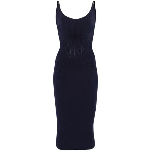Dresses > Day Dresses > Knitted Dresses - - Mugler - Modalova