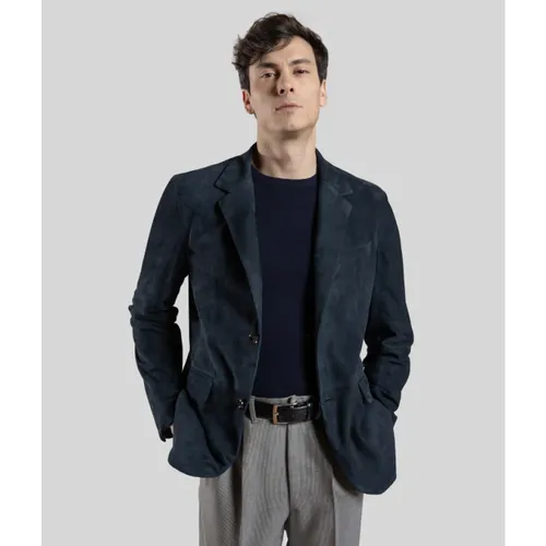 Jackets > Leather Jackets - - Gimo's - Modalova