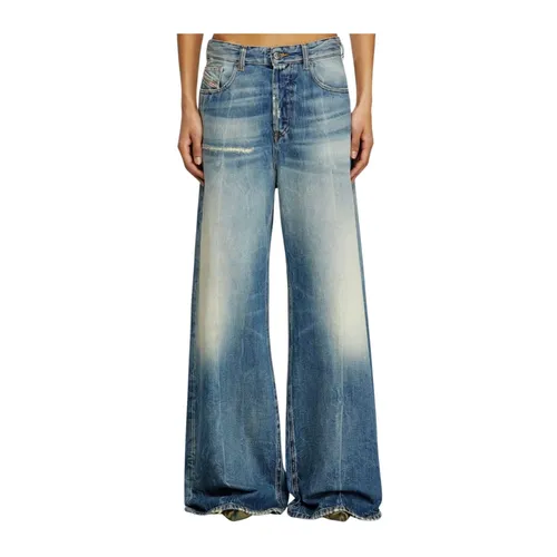 Jeans > Wide Jeans - - Diesel - Modalova