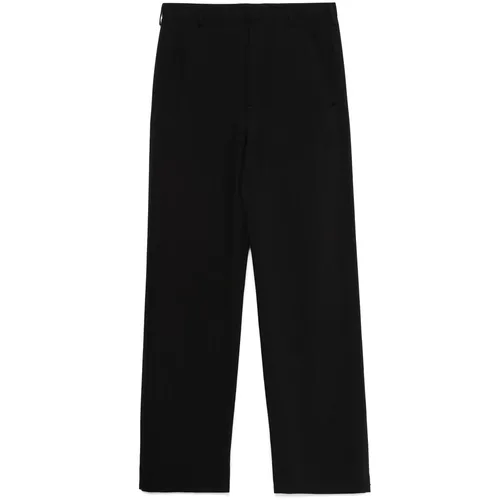 Trousers > Wide Trousers - - Ann Demeulemeester - Modalova