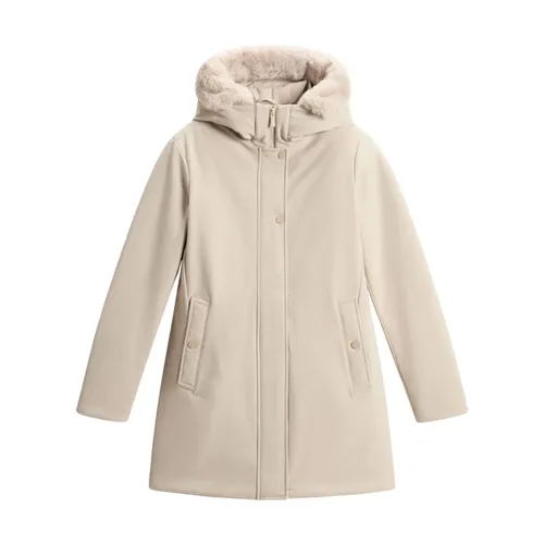 Woolrich - Coats > Parkas - Beige - Woolrich - Modalova