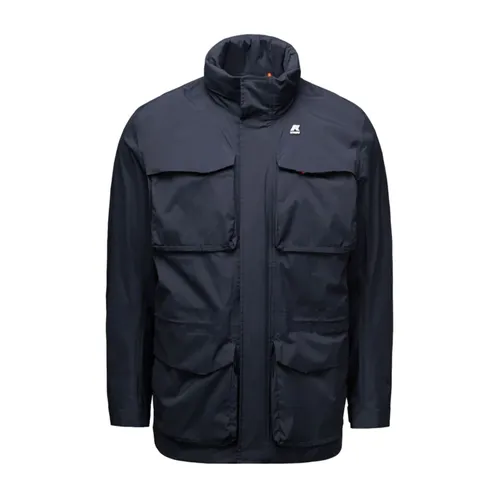 K-Way - Coats > Parkas - Blue - K-Way - Modalova
