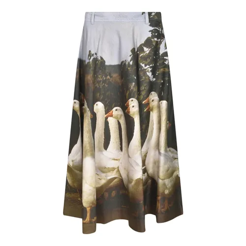 Skirts > Midi Skirts - - Moschino - Modalova