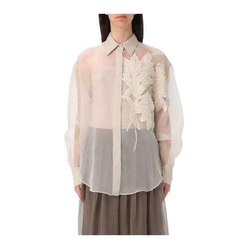 Blouses & Shirts > Shirts - - Brunello Cucinelli - Modalova