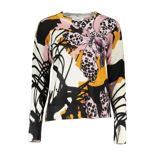 Knitwear > Round-neck Knitwear - - Desigual - Modalova