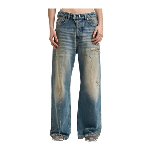 Jeans > Wide Jeans - - Diesel - Modalova