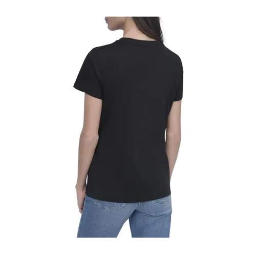 Dkny - Tops > T-Shirts - Black - Dkny - Modalova