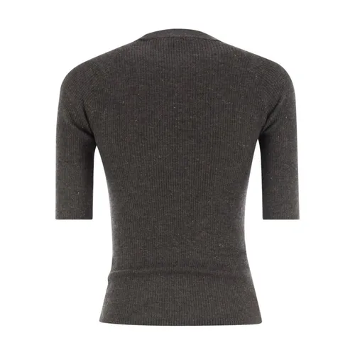 Knitwear > Round-neck Knitwear - - Brunello Cucinelli - Modalova