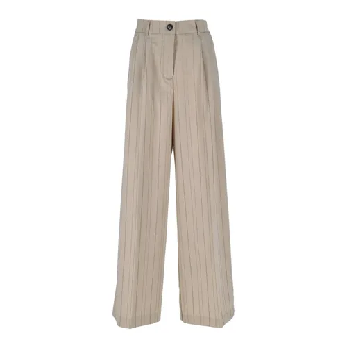 Trousers > Wide Trousers - - ViCOLO - Modalova