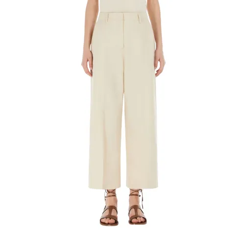 Trousers > Cropped Trousers - - Max Mara - Modalova