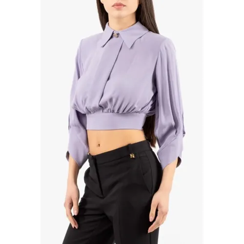 Blouses & Shirts > Blouses - - Elisabetta Franchi - Modalova