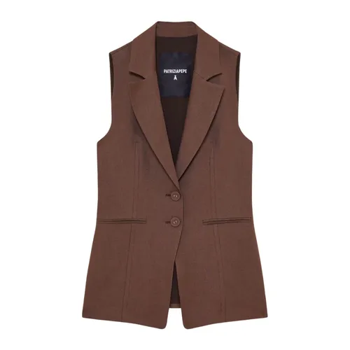 Jackets > Vests - - Patrizia Pepe - Modalova