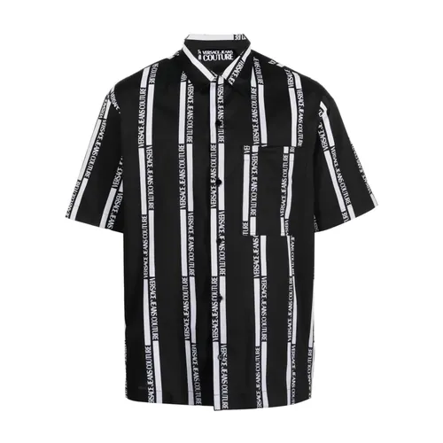 Shirts > Short Sleeve Shirts - - Versace Jeans Couture - Modalova