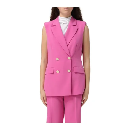 Liu Jo - Jackets > Vests - Pink - Liu Jo - Modalova
